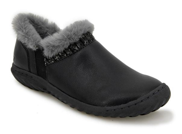 Jambu & Co Black Jade Womens Cozy Slippers B2JAD01