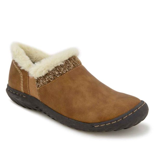 Jambu Tan Burnished Jade Women's Slip On Shoes B2JAD04