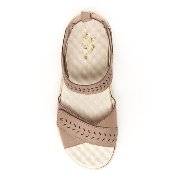 Jambu Taupe Sedona Womens Comfort Sandals SEDONA-TAUPE