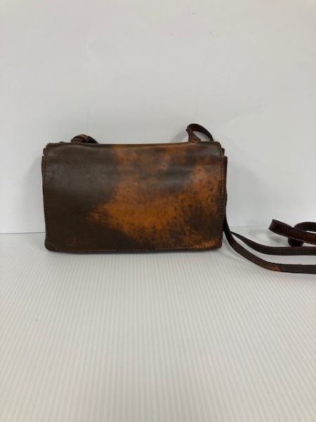 John's Creek TD Cognac Distressed Leather Women's Handbag 16153TD-CG