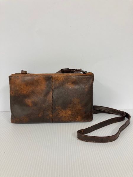 John's Creek TD Cognac Distressed Leather Women's Handbag 16153TD-CG