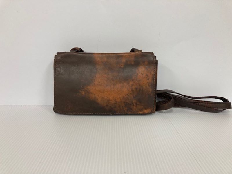 John's Creek TD Cognac Distressed Leather Women's Handbag 16153TD-CG