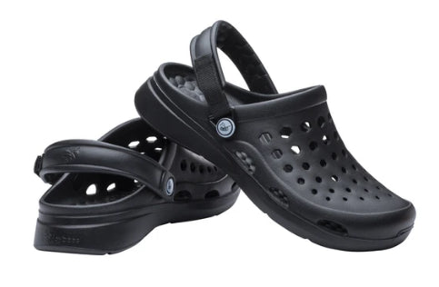 Joybees Black Modern Clog Mens Shoes UAMCB-BKB-MEN