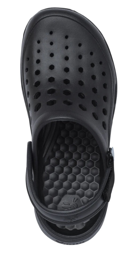 Joybees Black Modern Clog Mens Shoes UAMCB-BKB-MEN