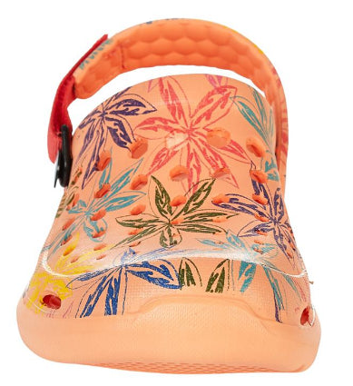 Joybees Floral Modern Clog Ladies Shoes UAMCG-FFP