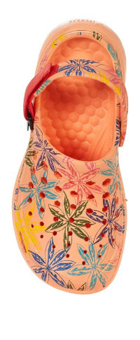 Joybees Floral Modern Clog Ladies Shoes UAMCG-FFP