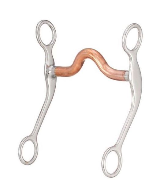 JT International Tough1 Copper Mouth Curb Bit 25825-0-0