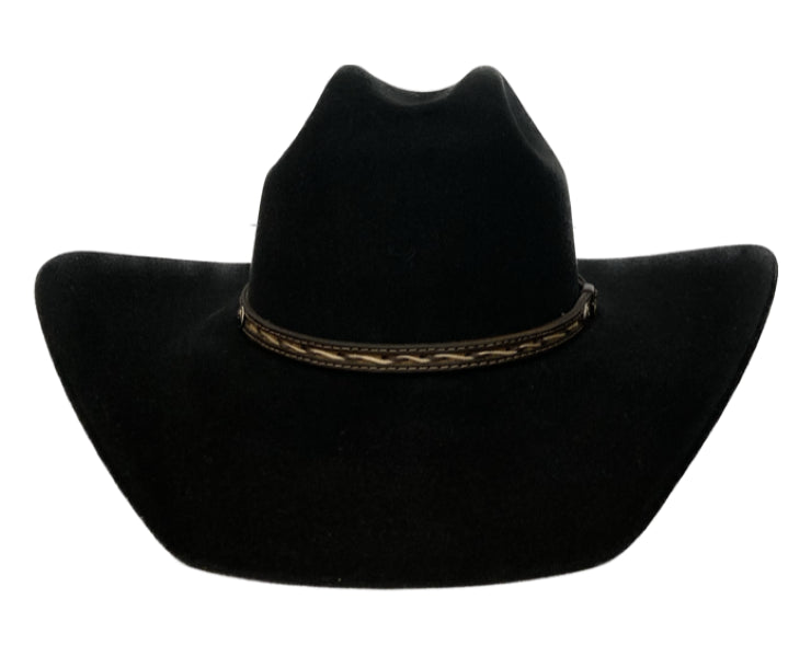 Justin Black Crowell Bent Rail Hat JF0630CROW