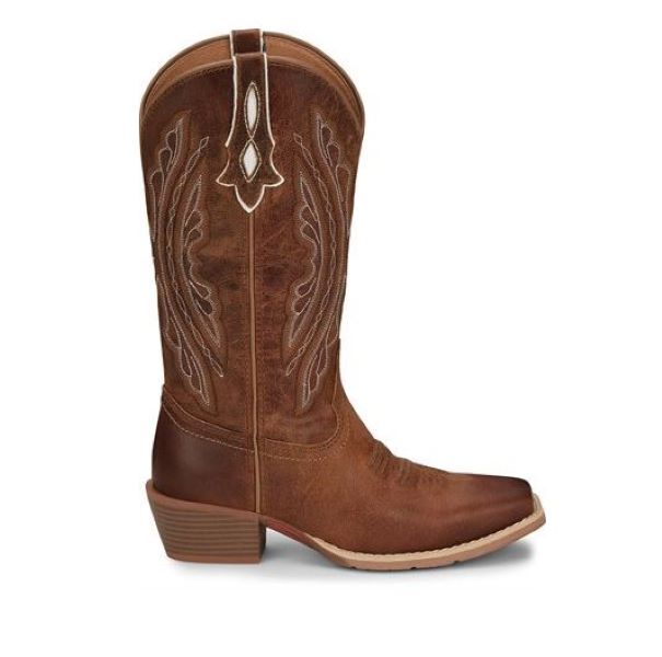Justin Boots Waxy Tan Rein Womens Western Boots L2962