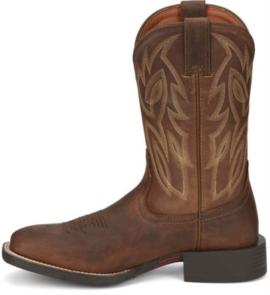Justin Dusky Brown Canter Mens Western Boots SE7510
