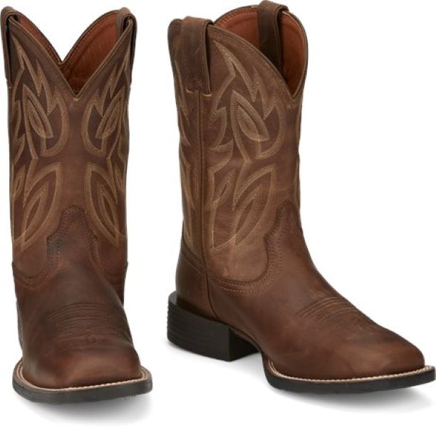 Justin Dusky Brown Canter Mens Western Boots SE7510