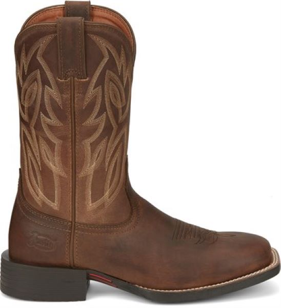 Justin Dusky Brown Canter Mens Western Boots SE7510