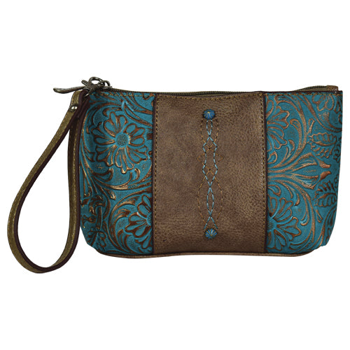 Justin Essentials Women's Tooled Leather Pouch 2088526