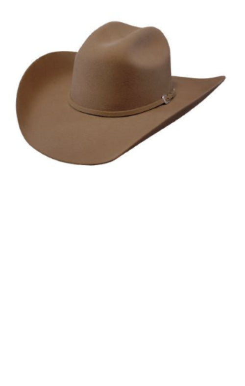 Justin Fawn Denton II Mens Cattleman 3X Wool Hat JF0330DNT2-FAWN
