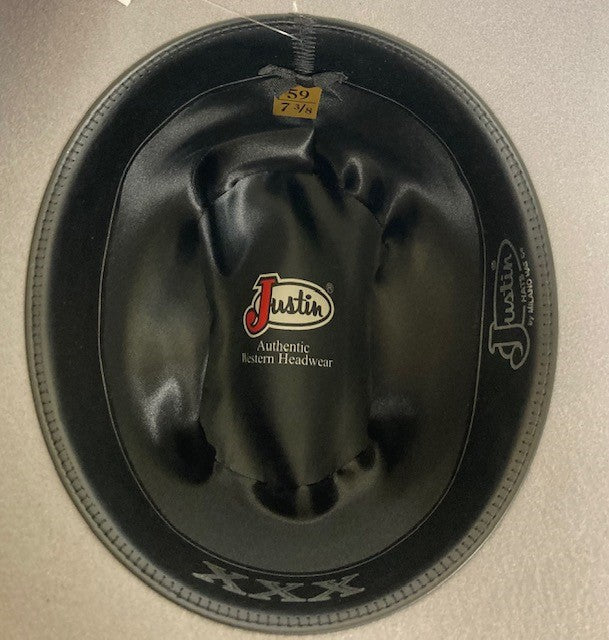 Justin Hats By Milano Hat Co. Platinum 3X Riata Hat JF0330RIAT-PLAT