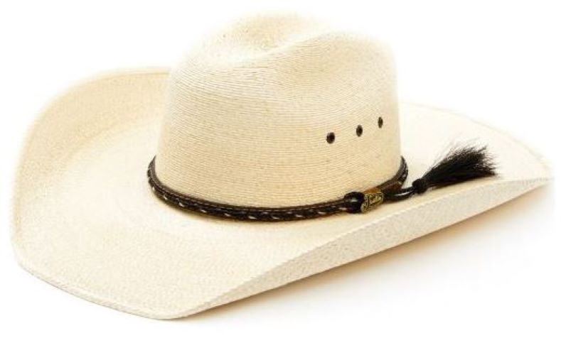 Justin Natural Men's Buckhorn Straw Western Hat JS1930BUHX