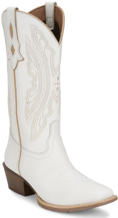Justin White Rae Women's 12 inch Medium Square Toe Western Boots GY2875
