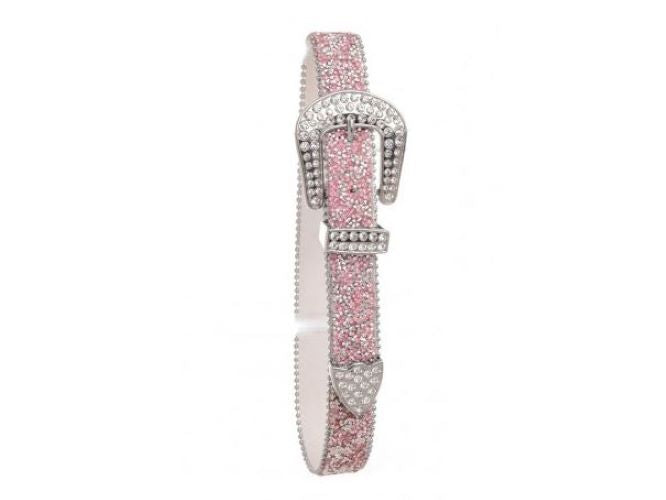 Kamberley Pink Girls Sparkle Rhinestone Belt K511-PINK