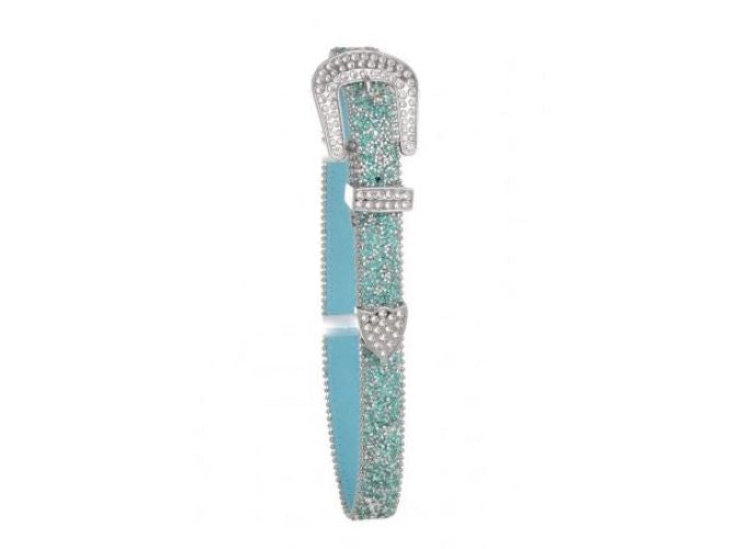 Kamberley Turquoise Mesh Kids Belt K511-TURQ