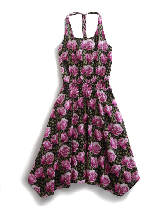 Karman Roper Camo Rose Print Tin Haul Collection Womens Dress 1005700640743PI