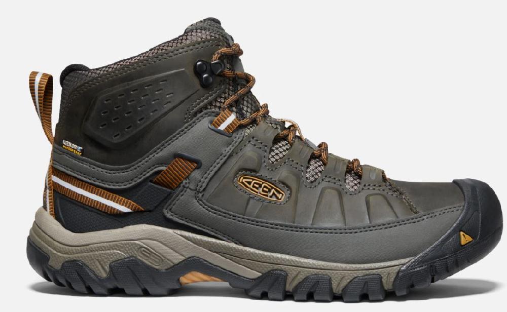Keen Black Olive Targhee III Waterproof Mid Mens Boots 1017787