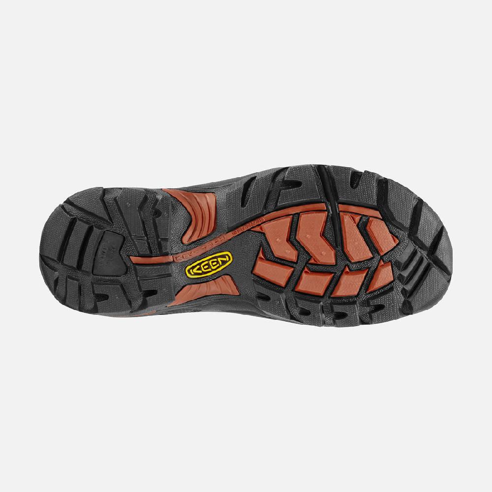 Keen Pittsburgh 6inch Waterproof Soft Toe Cascade Brown Mens Work Boot 1009709