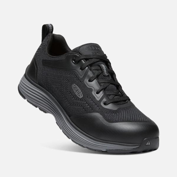 Keen Steel Grey with Black Sparta 2 ESD Aluminum Toe Mens Work Shoes 1025637