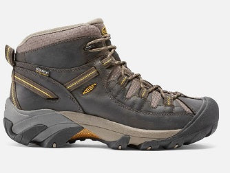 Keen Targhee Hiker Black Olive Waterproof Leather Mens Hiker 1002375