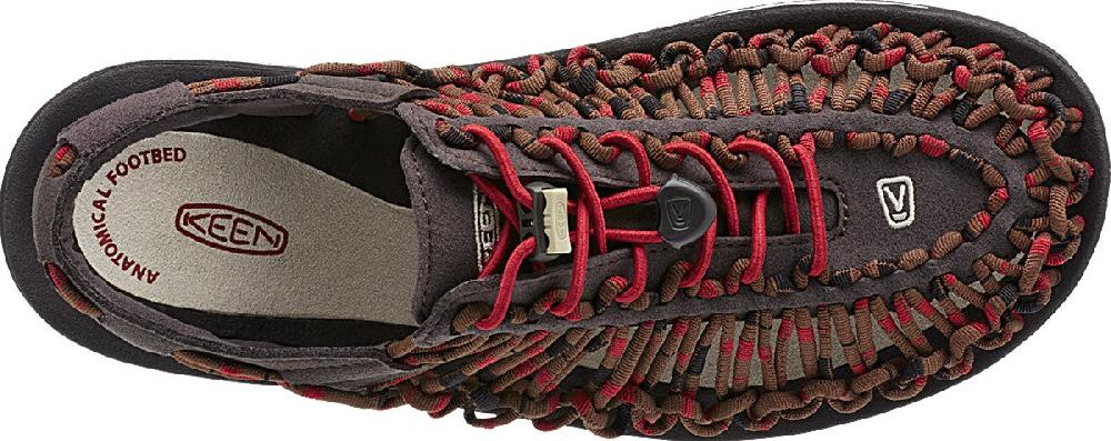 Keen Uneek Waterproof Red/Black Mens Sandals 1014620