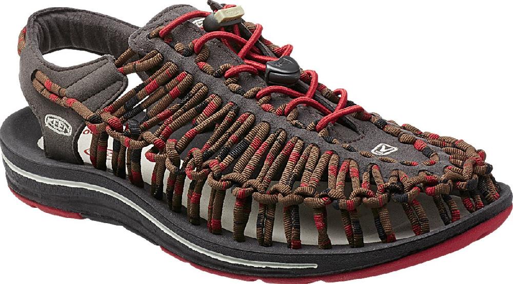 Keen Uneek Waterproof Red/Black Mens Sandals 1014620