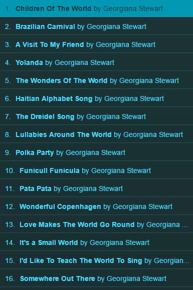 KIM9123CD Children Of The World By Georgiana Stewart