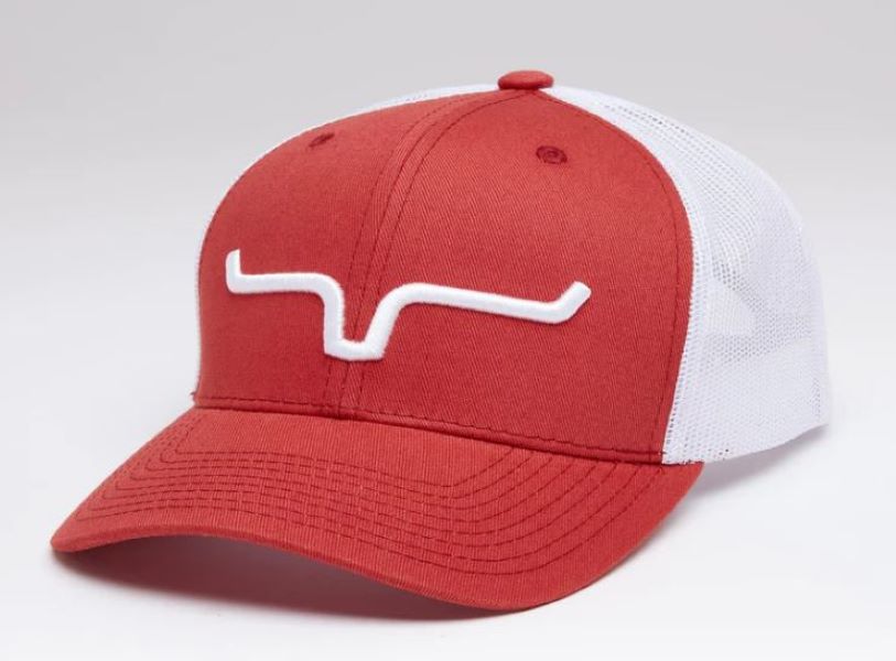 Kimes Ranch Apple Red Weekly Trucker Hat 16082359