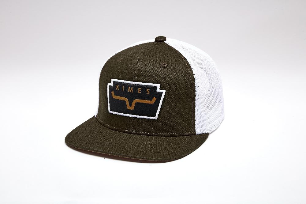 Kimes Ranch Army Texola Trucker Hat UHA0000132-ARMY