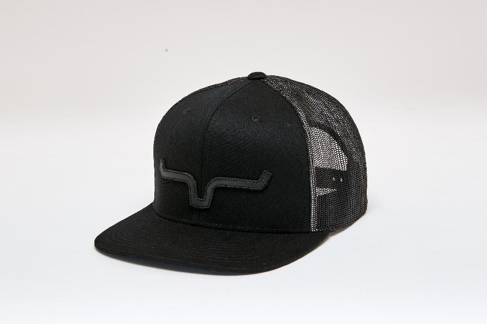 Kimes Ranch Black/Black ATG Trucker Hat UHA0000002BK/BK