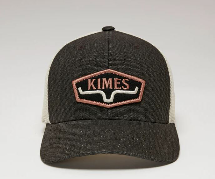 Kimes Ranch Black Box Spring Trucker Hat S24U16S37FC018
