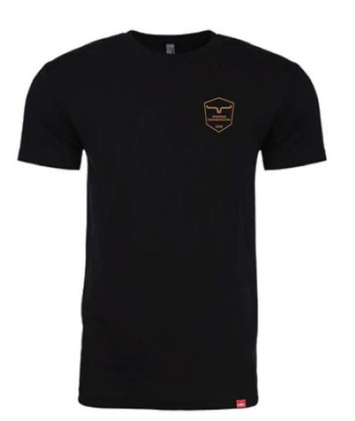 Kimes Ranch Black Shielded Trucker Mens Tee Shirt SHIELDT-BLK