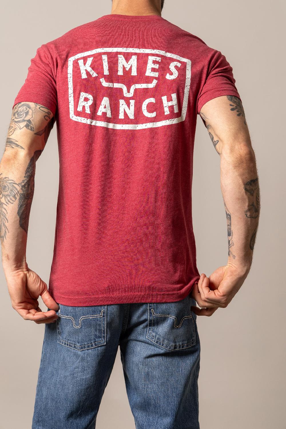 Kimes Ranch Cardinal Roy Men's T-Shirt MSH0000124-RED