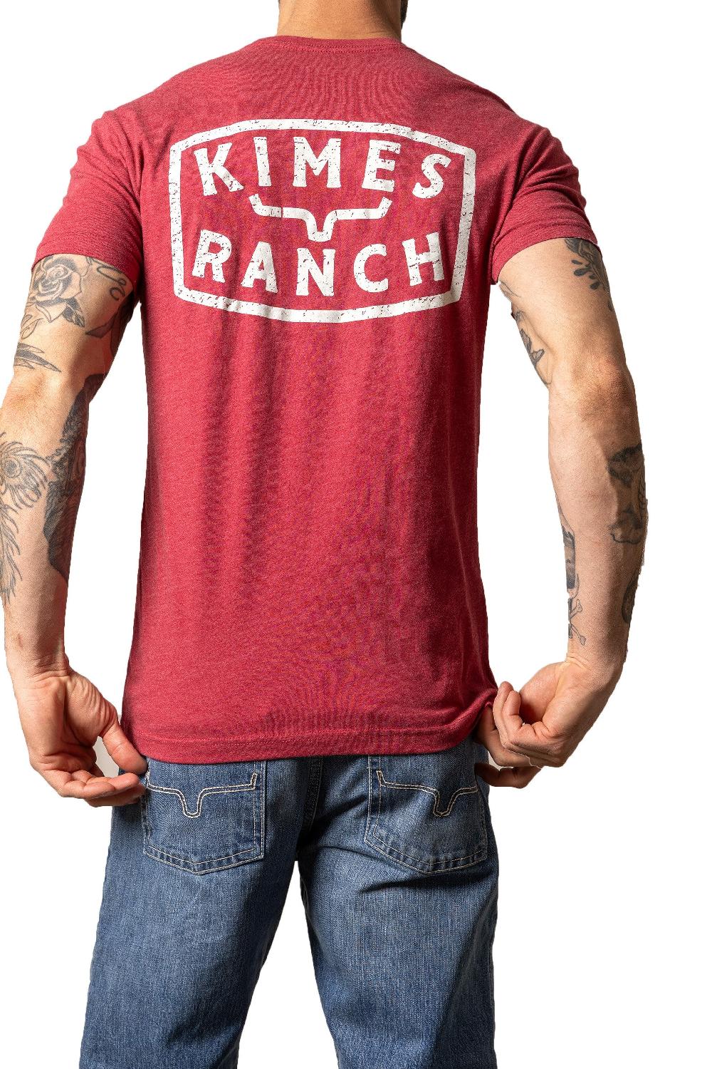 Kimes Ranch Cardinal Roy Men's T-Shirt MSH0000124-RED