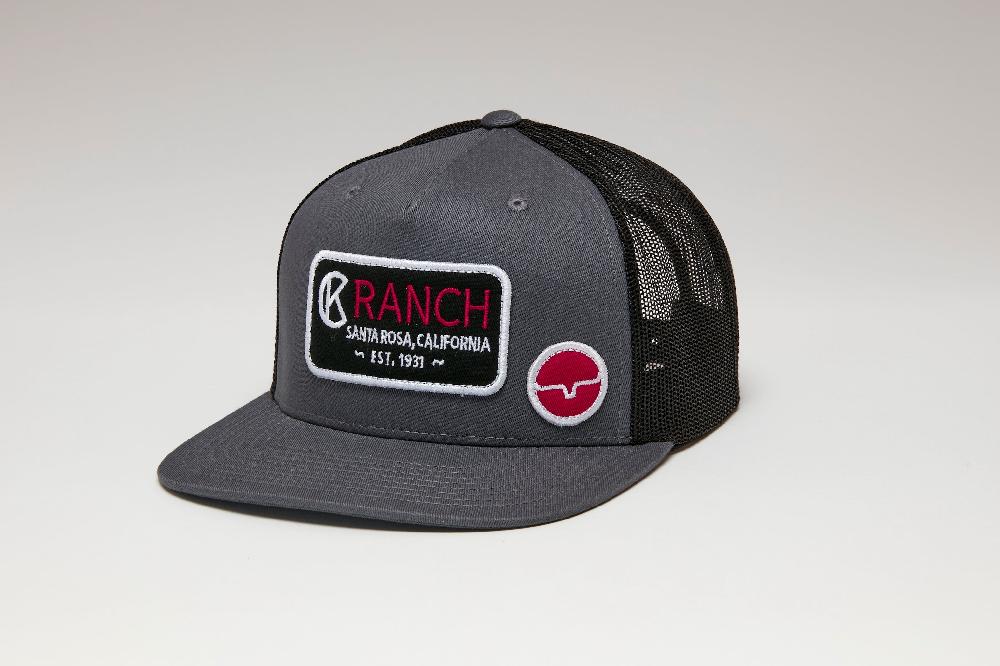 Kimes Ranch Charcoal/Black CK31 Trucker Hat UHA0000088CHAR