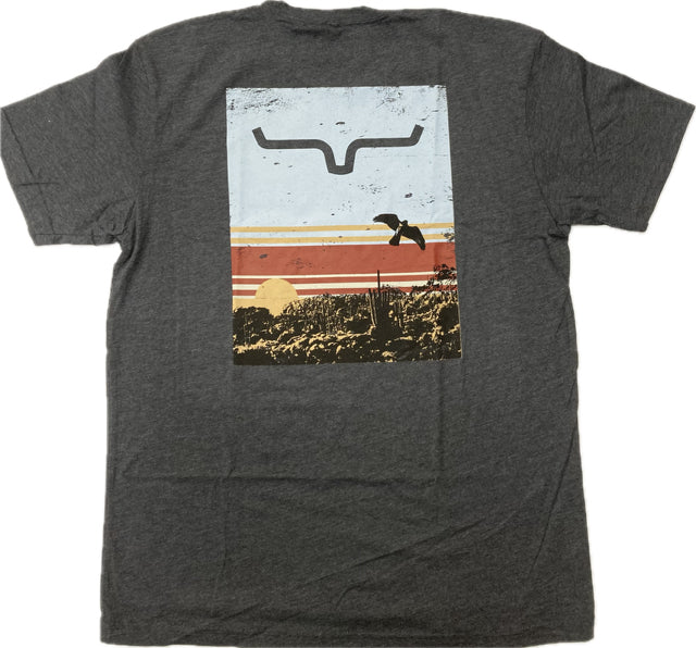 Kimes Ranch Charcoal Scottsdale Sunset T-Shirt MSH0000094