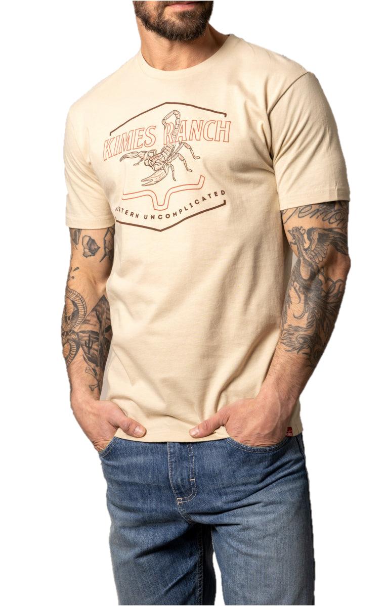 Kimes Ranch Cream Sting Graphic T-Shirt MSH0000119