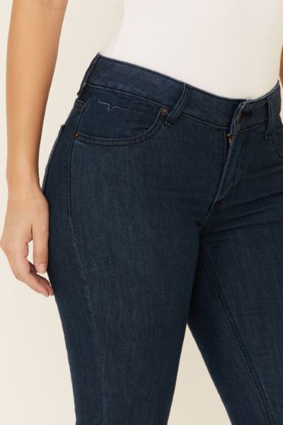 Kimes Ranch Dark Wash Lola Denim Flare Trouser WJ-71571