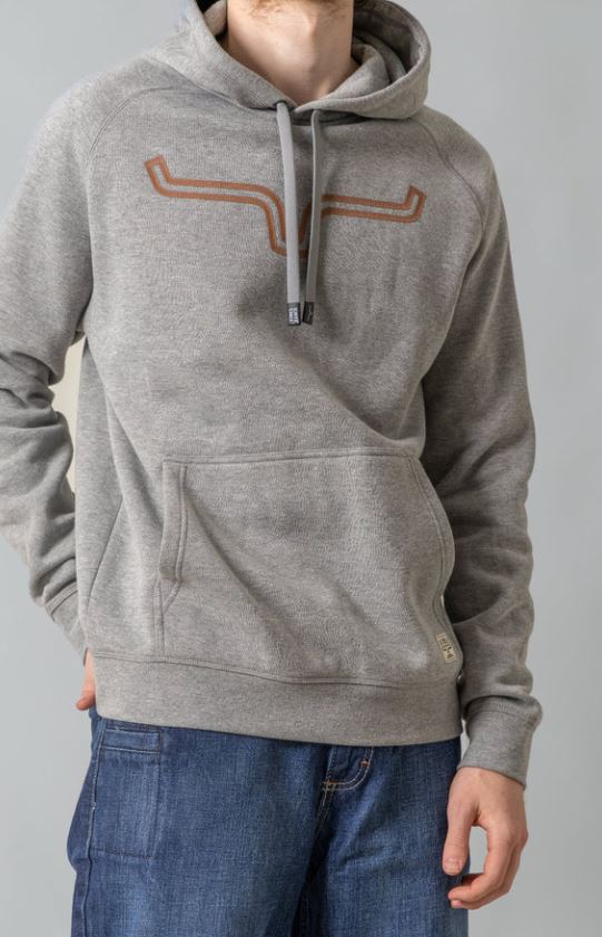 Kimes Ranch Grey Heather Outlier Hoodie MH00000011-gry