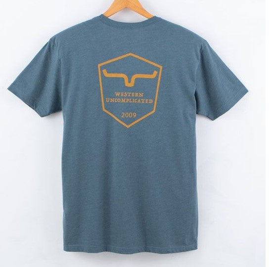 Kimes Ranch Indigo Shielded Men's T-Shirt S22-404009