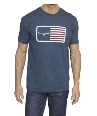 Kimes Ranch Midnight Navy American Trucker Men's Tee AMTR-MNVY