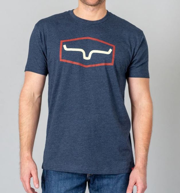 Kimes Ranch Midnight Navy Replay Men's Tee Shirt RT-MNVY
