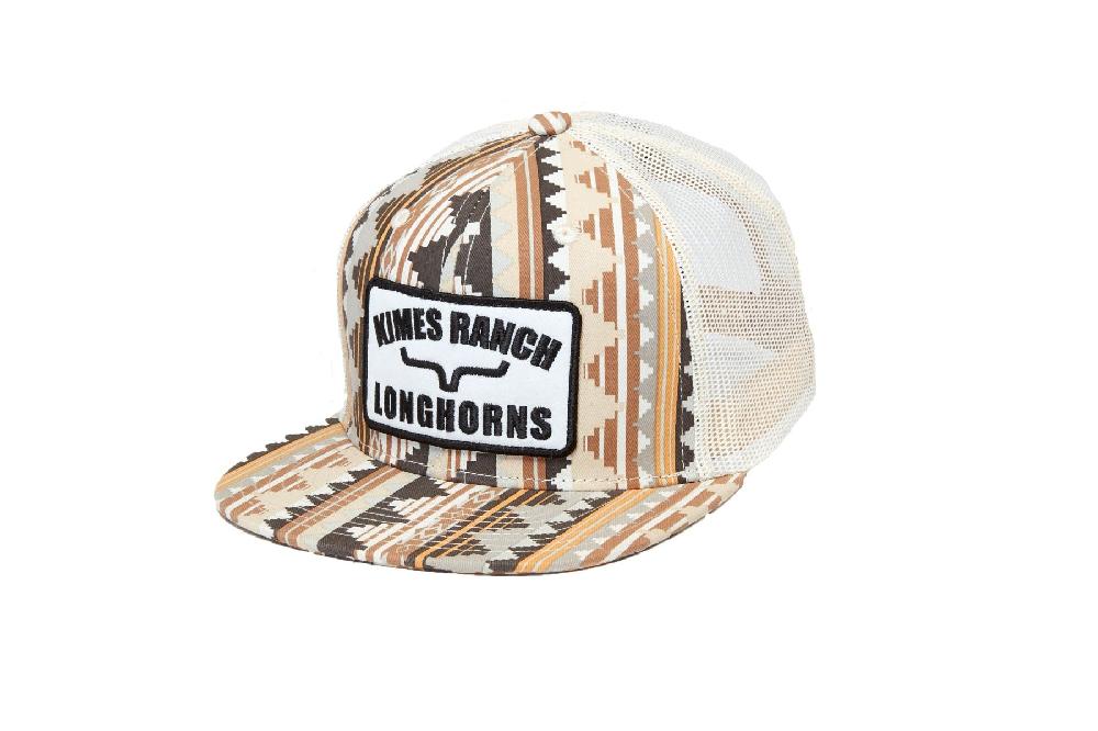 Kimes Ranch Mustard Navajo Vintage Patch LJC Trucker Hat UHA0000145-NAVA