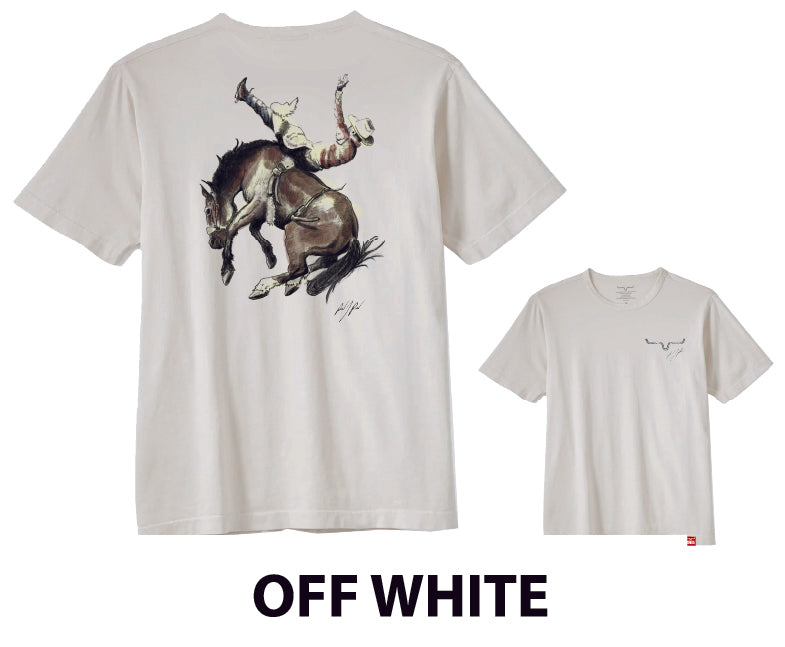 Kimes Ranch Off White Winning Ride Men's T-Shirt MSH0000122-OW