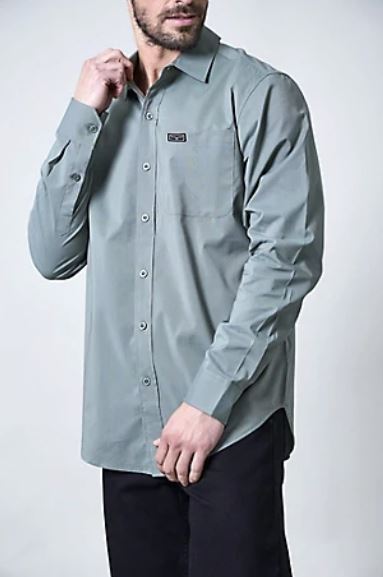 Kimes Ranch Pine Linville Long Sleeve Dress Shirt MDS00000001-P