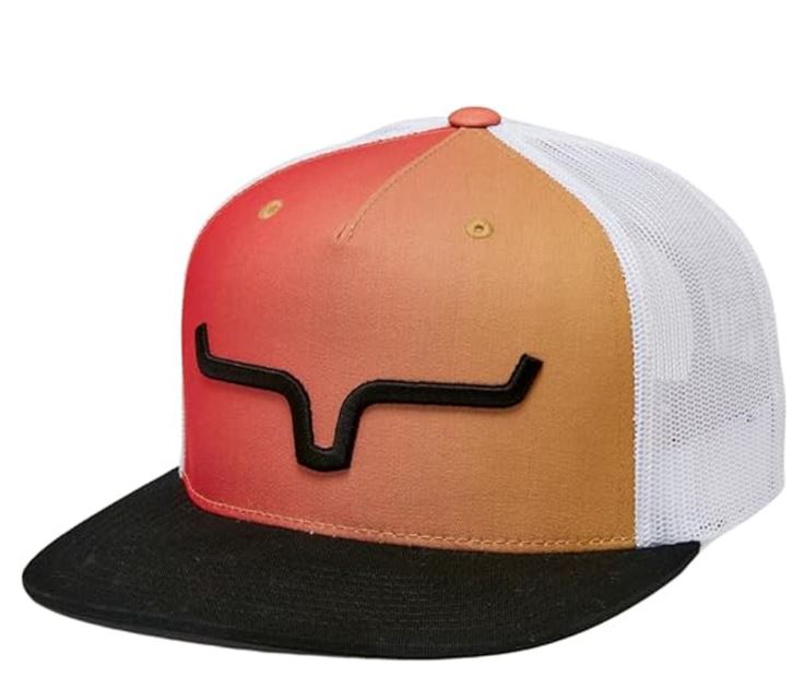 Kimes Ranch Red/Gold Wildstyle Weekly Trucker Hat S24U16S38BC1EE